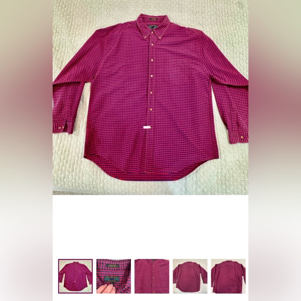 Men’s Plaid Button Down Bundle (4) XL/XXL Casual Lot (Ely Cattleman & more) - Picture 6 of 9
